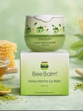Limited Edition Bee Balm-Honey Matcha  Lip Balm